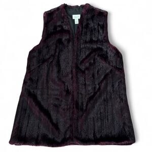 Chico's Faux Fur Vest
